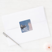 Space Shuttle Endeavor 19 Vierkante Sticker (Envelop)