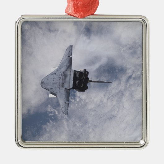 Space Shuttle Endeavor 21 Metalen Ornament (Voorkant)
