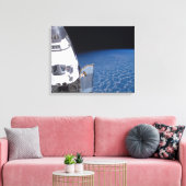 Space Shuttle Endeavor 24 Canvas Afdruk (Insitu (Woonkamer))