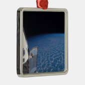 Space Shuttle Endeavor 24 Metalen Ornament (Rechts)