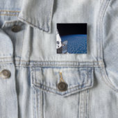 Space Shuttle Endeavor 24 Vierkante Button 5,1 Cm (In situ)