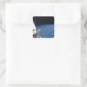 Space Shuttle Endeavor 24 Vierkante Sticker (Tas)