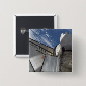 Space Shuttle Endeavor 25 Vierkante Button 5,1 Cm (Voorkant /achterkant)