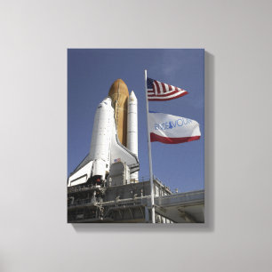 Space Shuttle Endeavor 2 Canvas Afdruk