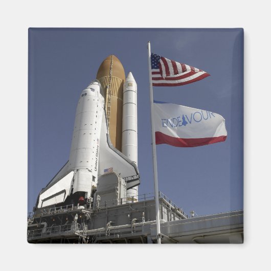 Space Shuttle Endeavor 2 Magneet (Voorkant)