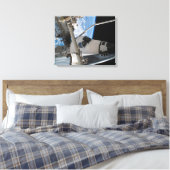 Space Shuttle Endeavor 5 Canvas Afdruk (Insitu (Slaapkamer))