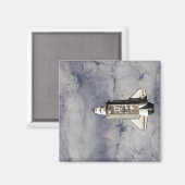 Space Shuttle Endeavor 6 Magneet (Voorkant / Achterkant)