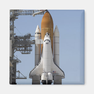 Space Shuttle Endeavor is klaar Magneet