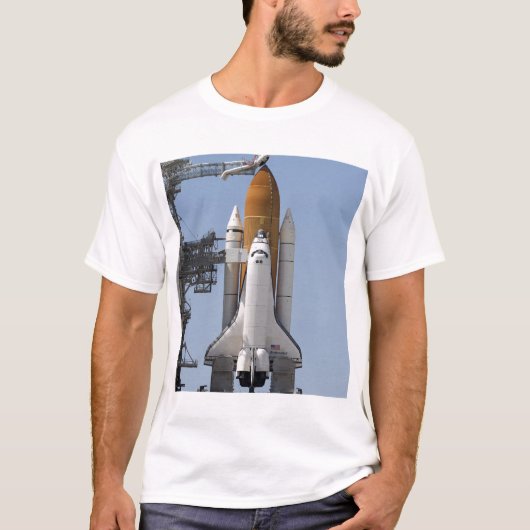 Space Shuttle Endeavor is klaar T-shirt (Voorkant)