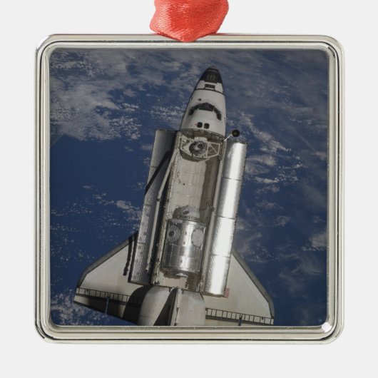 Space Shuttle Endeavor Metalen Ornament (Voorkant)