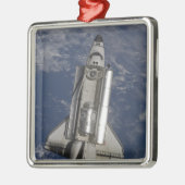 Space Shuttle Endeavor Metalen Ornament (Links)
