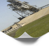 Space Shuttle Endeavor nadert de lancering p Poster (Hoek)