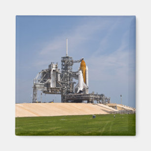 Space Shuttle Endeavor op het lanceerpad 4 Magneet