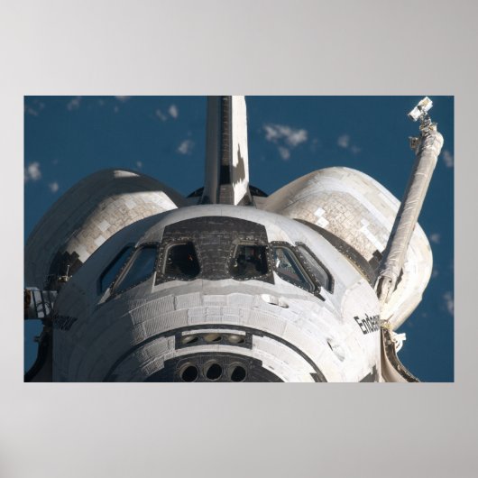 Space Shuttle Endeavor Poster (Voorkant)
