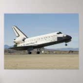 Space Shuttle Endeavor Poster (Voorkant)
