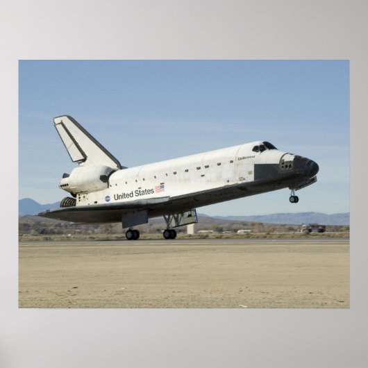 Space Shuttle Endeavor Poster (Voorkant)
