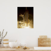Space Shuttle Endeavor Poster (Keuken)