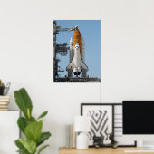 Space Shuttle Endeavor Poster (Thuiskantoor)