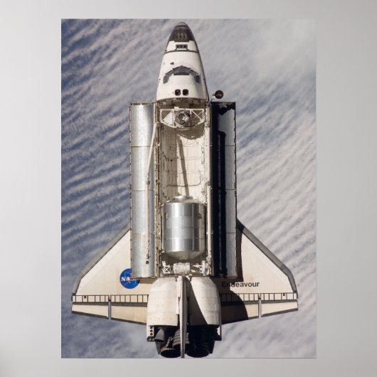 Space Shuttle Endeavor Poster (Voorkant)
