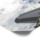 Space Shuttle Endeavor's laadbay 2 Poster (Hoek)