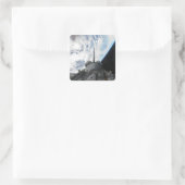 Space Shuttle Endeavor's laadbay 2 Vierkante Sticker (Tas)