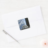 Space Shuttle Endeavor's laadbay Vierkante Sticker (Envelop)