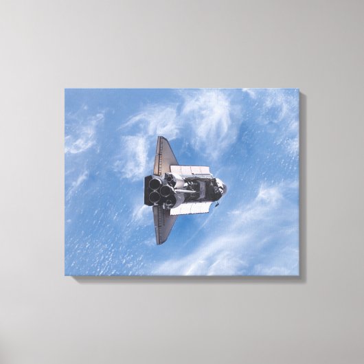 Space Shuttle Endeavour 26 Canvas Afdruk (Voorkant)