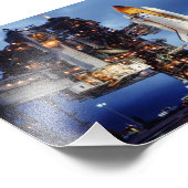 Space Shuttle-foto Foto Afdruk (Hoek)