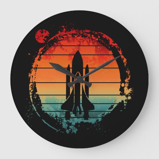 SPACE SHUTTLE GROTE KLOK (Voorkant)