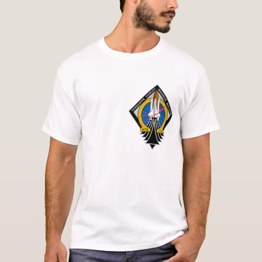 Space Shuttle-herdenkingsdag T-shirt (Voorkant)