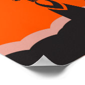 Space Shuttle Launch Silhouette Poster (Hoek)