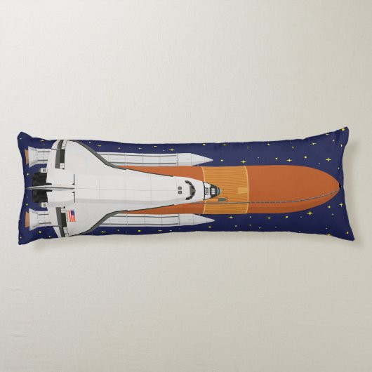Space Shuttle Lichaamskussen (Achterkant)