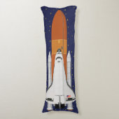 Space Shuttle Lichaamskussen (Voorkant Verticaal)