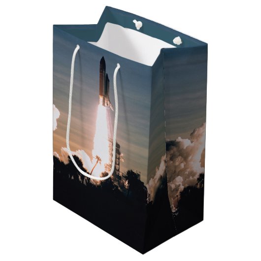 Space Shuttle Medium Cadeauzakje (Voorkant Gekanteld)