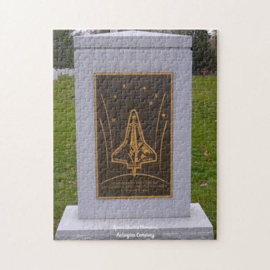 Space Shuttle Memorial Arlington begraafplaats Legpuzzel (Verticaal)