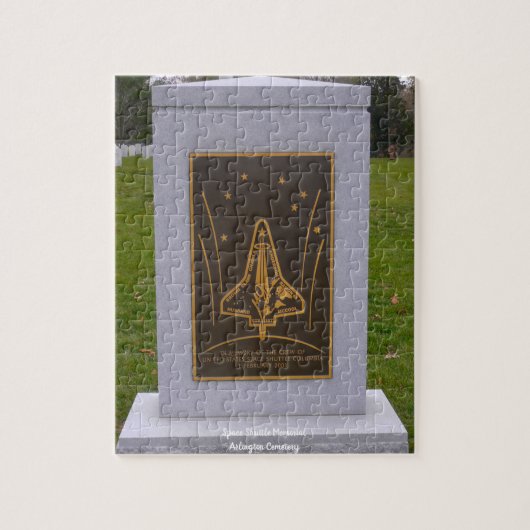 Space Shuttle Memorial Arlington begraafplaats Legpuzzel (Verticaal)