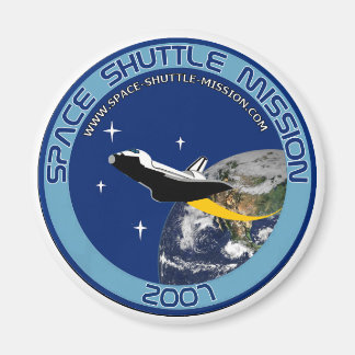 Space Shuttle Mission Magnet #1 Magneet