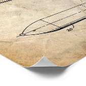 Space Shuttle-patent Poster (Hoek)