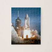 Space Shuttle waterlancering Legpuzzel (Verticaal)