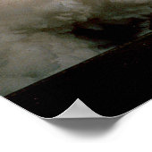 Space Shuttle waterlancering Poster (Hoek)