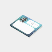 Space star kudos werknemer Recognition post-its Post-it® Notes (Schuin)