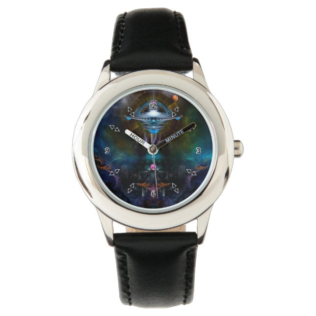 Space Station Ansarious Wrist Watch Horloge (Voorkant)