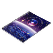 Space Theme Pathis Orb Notebook Journal (Côté gauche)