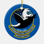 Space Uitzicht Park Tweetup Ornament (Voorkant)