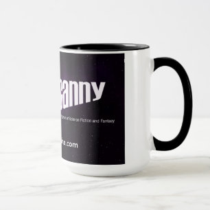 Space Unicorn 15 oz ringer mok