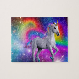 Space Unicorn Jigzaag Puzzle Legpuzzel