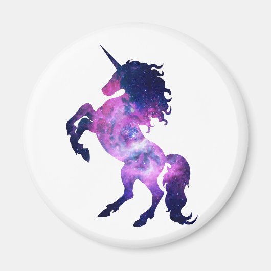Space unicorn magneet (Voorkant)