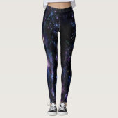 Space Universe - Power Yoga Leggings (Voorkant)