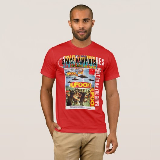 SPACE VAMPIRES T-Shirt (Voorkant volledig)