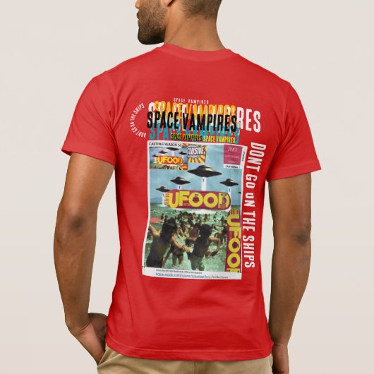 SPACE VAMPIRES T-Shirt (Achterkant)